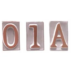 Numero Civico in Terracotta Ceramica Smaltato Numero Per Porta Indirizzo 2