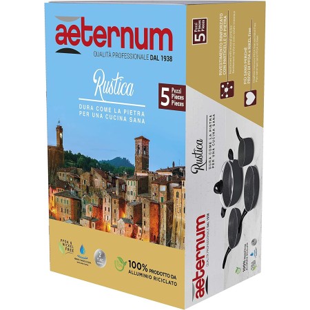 Set Batteria da Cucina Rustica 5 pezzi