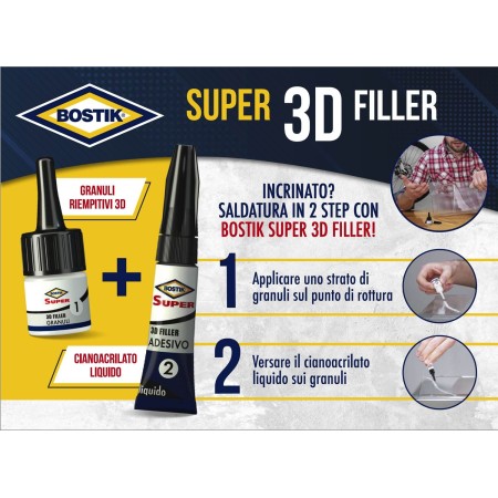 Bostik Super 3D Filler 9g + 3g