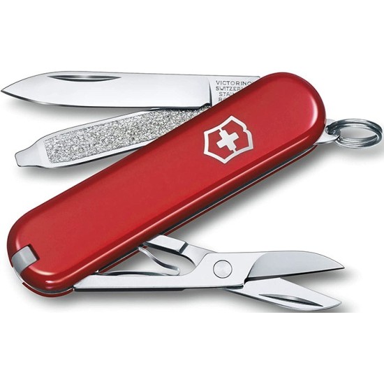 Coltellino Svizzero Victorinox - Coltelli Multifunzione con 7 funzioni  Rosso