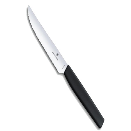 Victorinox Coltelli Per Pizza Lama Seghettata a Punta 12cm nero