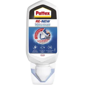 Pattex RE-NEW Sigillante Bagno e Cucina Bianco 80 ml