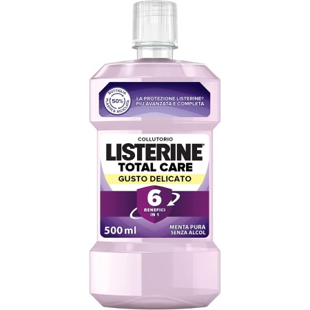 Listerine Colluttorio Total Care Zero Alcool - Menta Pura 500ml