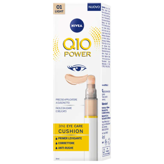 Nivea Q10 Cushion Contorno Occhi 3in1-  01 Light