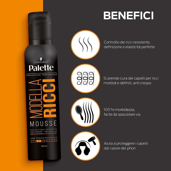 Palette Schiuma Modella Ricci