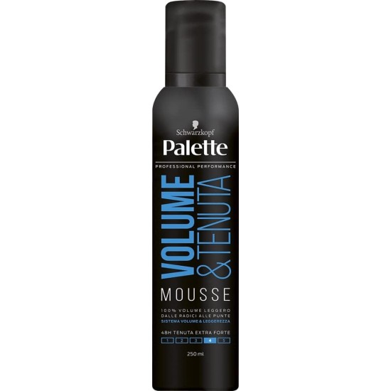 Palette Mousse Volume e Tenuta