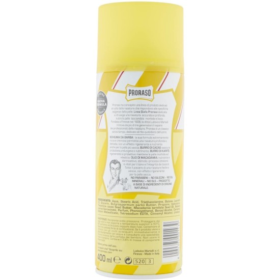 Proraso Schiuma da Barba Gialla