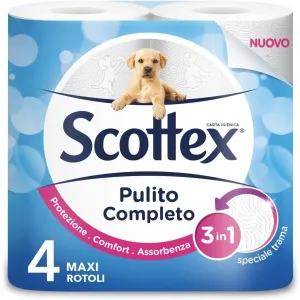 Carta Igienica Scottex - Convenienza con 4 Maxi Rotoli Scottex