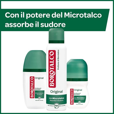 3 tipologie di Borotalco Deodorante