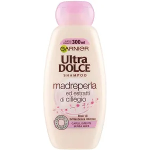Garnier Ultra Dolce Shampoo Madreperla ed Estratti di Ciliegio 300ml
