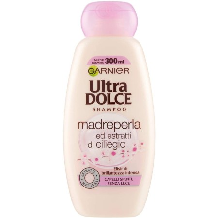 Garnier Ultra Dolce Shampoo Madreperla ed Estratti di Ciliegio 300ml