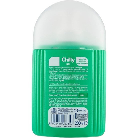 Informazioni Chilly Detergente Intimo Sapone Gel Verde 200ml
