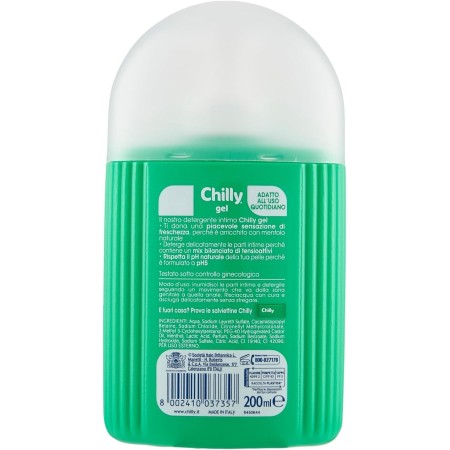 Informazioni Chilly Detergente Intimo Sapone Gel Verde 200ml