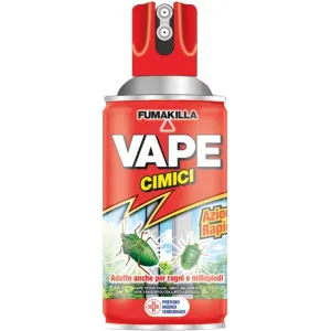 Vape Insetticida Spray anti cimici e Ragni da 300ml