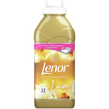 Lenor Ammorbidente Concentrato Lavatrice Oro e Fiori di Vaniglia  22Lavaggi