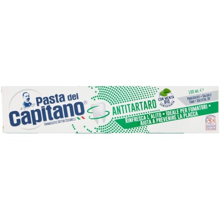 Pasta del Capitano Dentifricio Antitartaro 100ml con menta