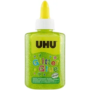 UHU Glitter Glue Bottle colla con Verde