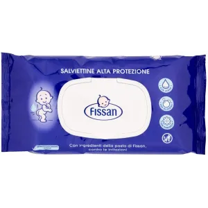Fissan Salviettine Imbevute Alta Protezione Blu per Bambini e Neonati - 57pz
