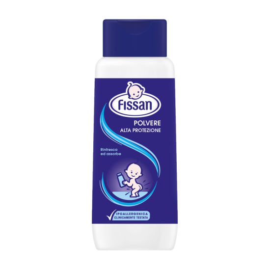 Fissan Baby Talco Polvere Alta Protezione per Bimbi e Neonati - 100g