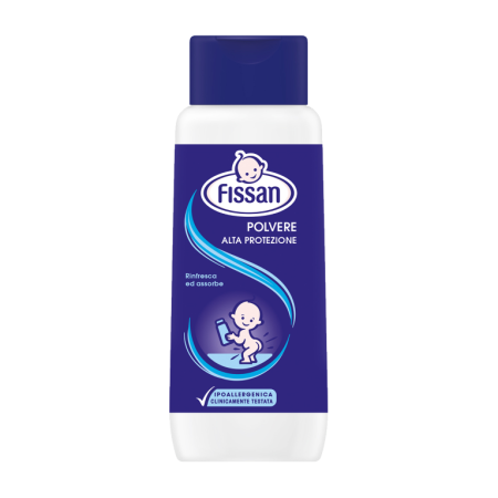 Fissan Baby Talco Polvere Alta Protezione per Bimbi e Neonati - 100g