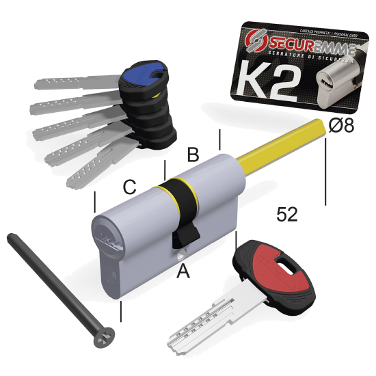 Securemme Cilindro Europeo