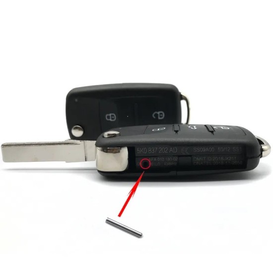 Guscio Telecomando Chiave Volkswagen - Seat - Skoda