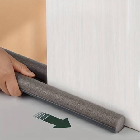 Mano che monta Geko Paraspifferi Sottoporta - Grigio Antracite