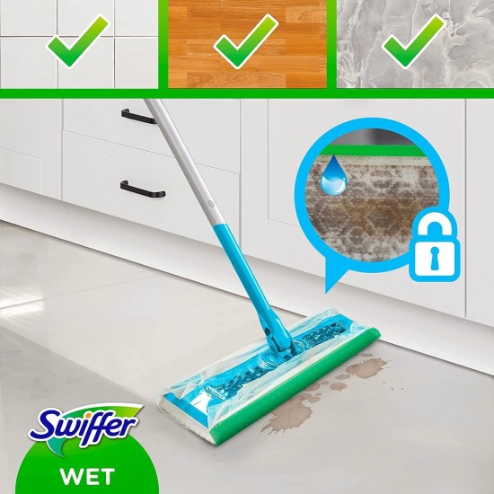 Swiffer Wet elimina lo sporco