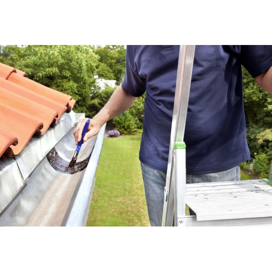 Utilizzo di Bostik Gomma Liquida per riparazione grondaie