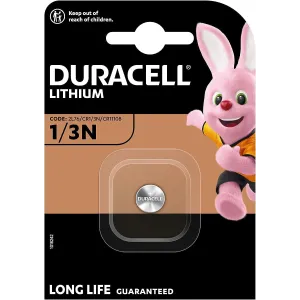 Batteria a Litio Duracell a Bottone 1/3N-2L76- CR1-3N-