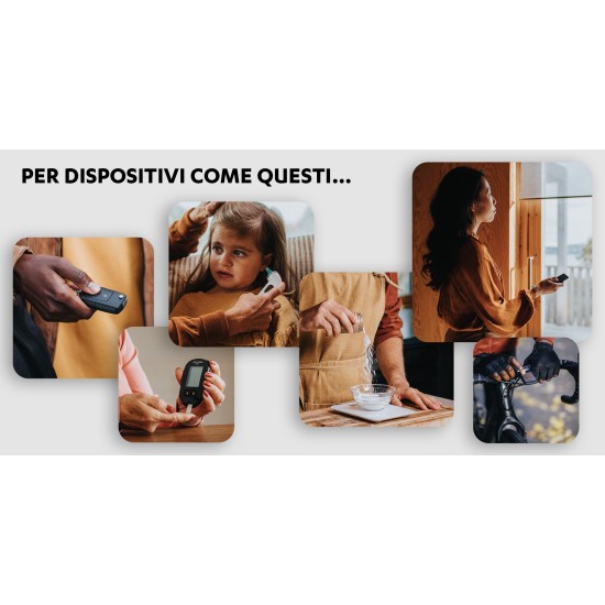 Batteria Duracell 2032 usata in telecomando auto Fiat