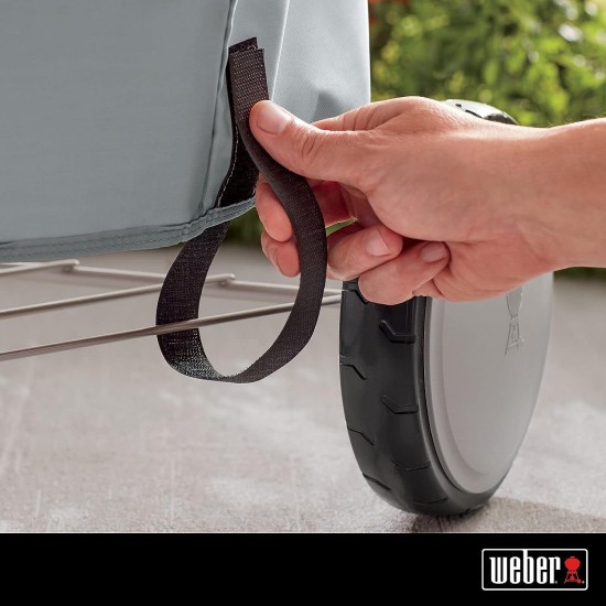 Dettaglio del materiale resistente della Weber Custodia per Barbecue