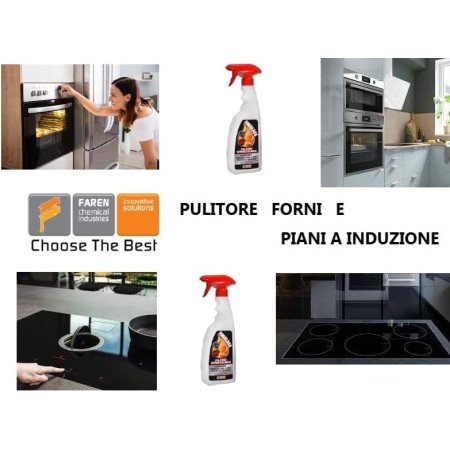 dettaglio Faren Fireglass spray pulitore per vetro Caminetti