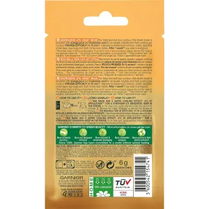 Confezione frontale della Maschera Occhi Garnier Hydra Bomb con Succo di Arancia e Acido Ialuronico - Anti Fatica 2