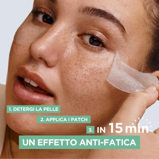 Garnier SkinActive Maschera Occhi Cryo Jelly - Anti-Fatica con Mentolo