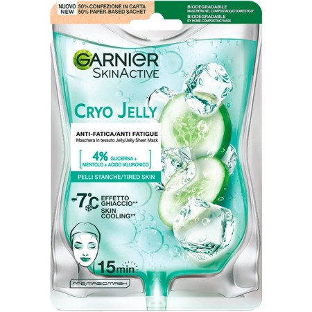 Confezione Maschera Garnier SkinActive Cryo Jelly - Effetto Ghiaccio Anti-Fatica