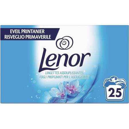 Confezione 25 Foglietti  Lenor Asciugatrice Profumati Risveglio Primaverile