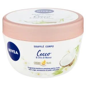 confezione Nivea Crema Corpo Soufflé Vellutante con Cocco e Olio di Monoi 200ml