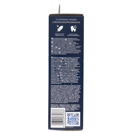 Informazioni sul lato della confezione Spazzolino Elettrico Bambini Oral-B spederman