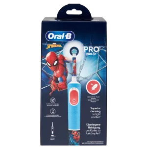confezione Spazzolino Elettrico Spiderman per Bambini Oral-B