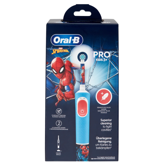 confezione Spazzolino Elettrico Spiderman per Bambini Oral-B