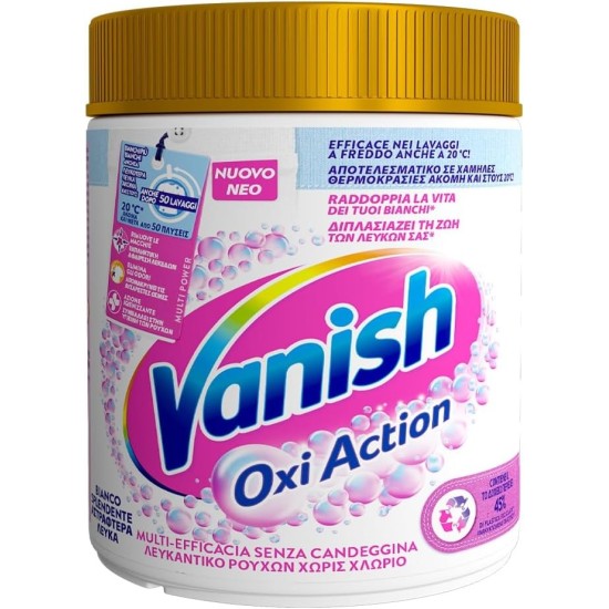 Vanish Oxi Action Polvere Bianco 500g