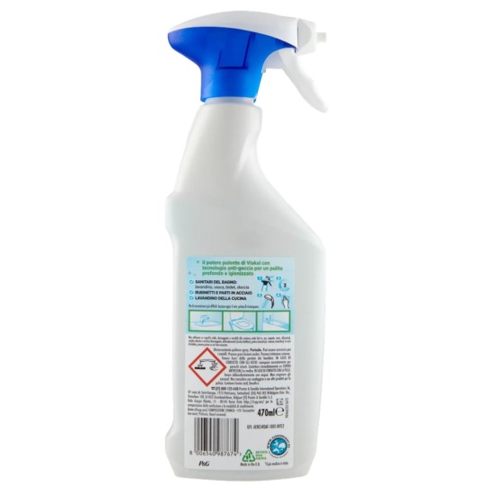 Informazioni di Viakal Spray Anticalcare Igienizzante 470ml