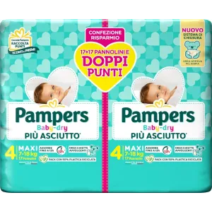 Pampers Baby dry - Pannolini Più Asciutto Che Respira per 12h di Protezione 2