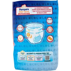 confezione frontale Pampers Sole e Luna Mutandino 6 2