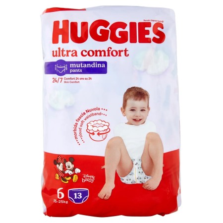 Huggies Ultra Confort 6 confezione frontale