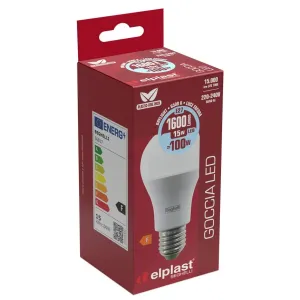 Confezione Lampadina Led E27 Beghelli 15W- Luce a Led Bianca fredda 6500K