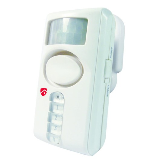 ALLARME MOVIMENTO BRAVO A INFRAROSSI CON TELECOMANDO SENSORE SIRENA 120db