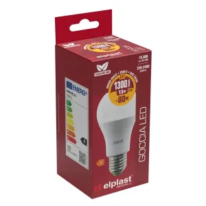 Confezione Lampadina Led Beghelli elplast 13w Luce Fredda 3000k