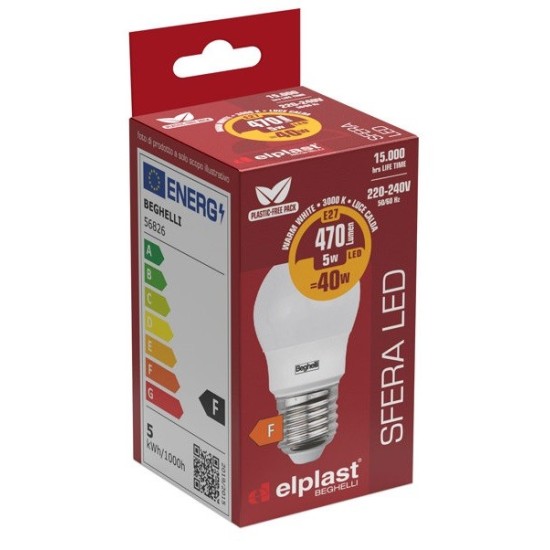 Lampadina Luce Calda - 3000K